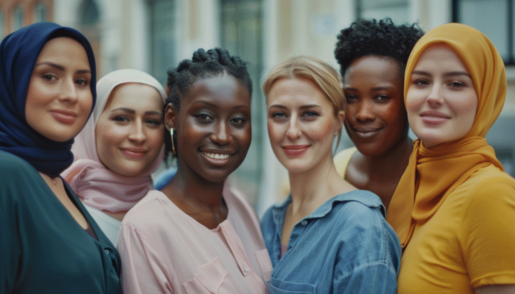 portrait-diverse-women-together