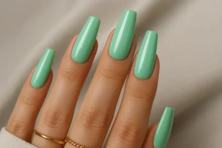 green nail