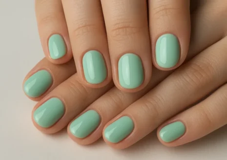 green nail