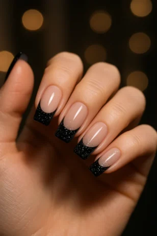 black nails